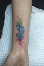 #plumas#watercolor....#tattoo#art#inked