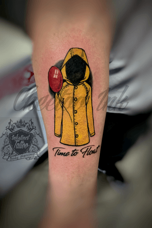 I have fun doing this tattoo about the movie IT
