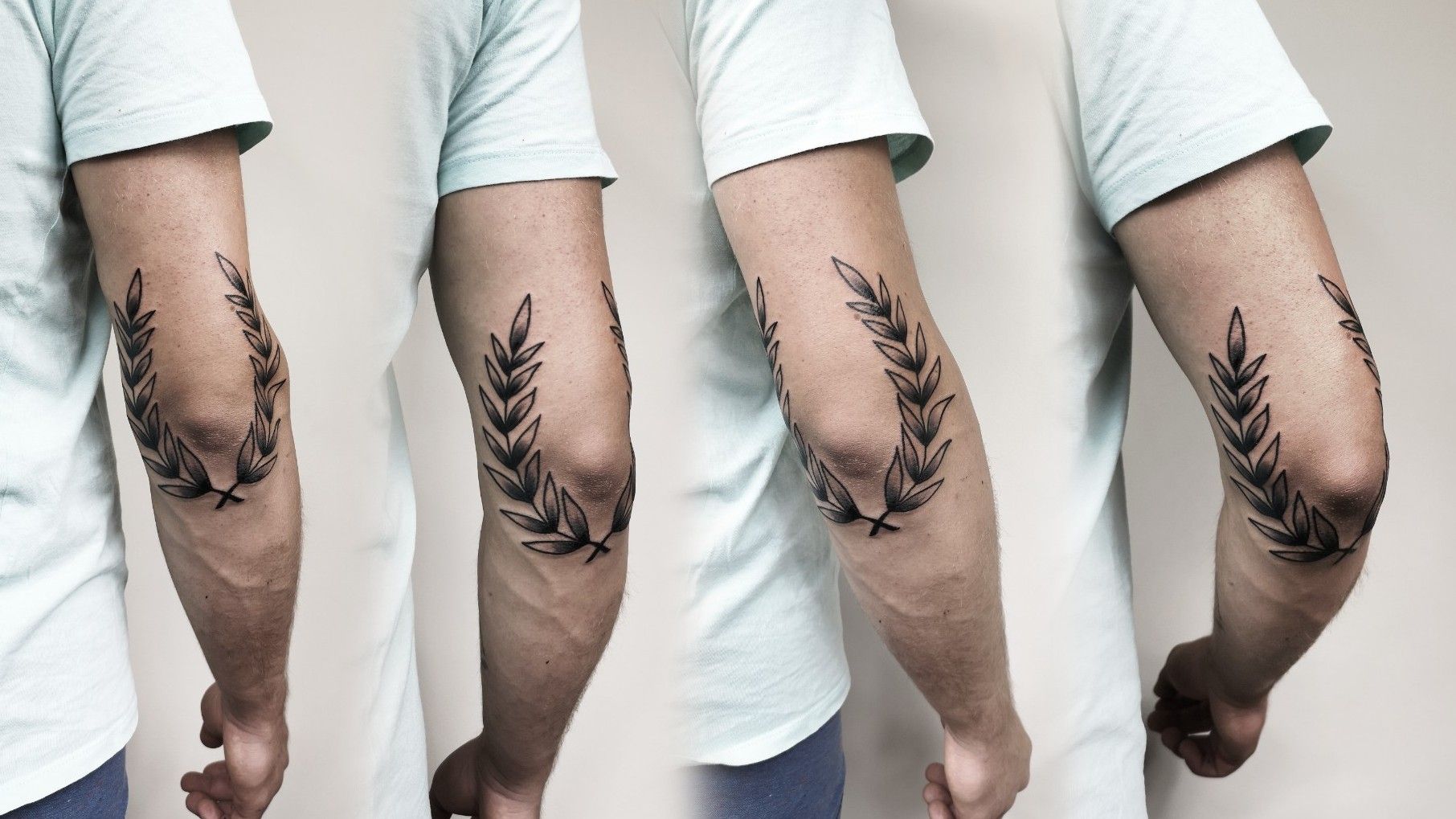 60 Laurel Wreath Tattoo Designs For Men  Branch Ink Ideas