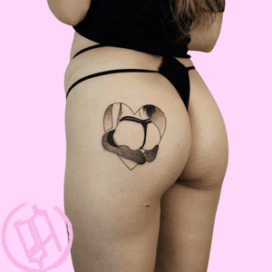 « Buttception » done with love 🖤 at Bordeaux France🇫🇷