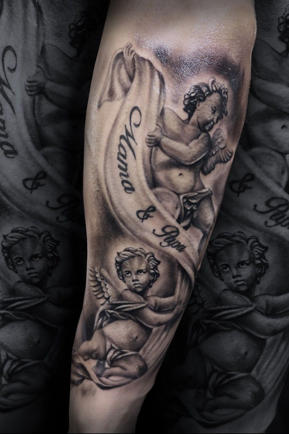 51 Incredible Cherub Tattoo Designs  Baby Angel Ideas  Picsmine