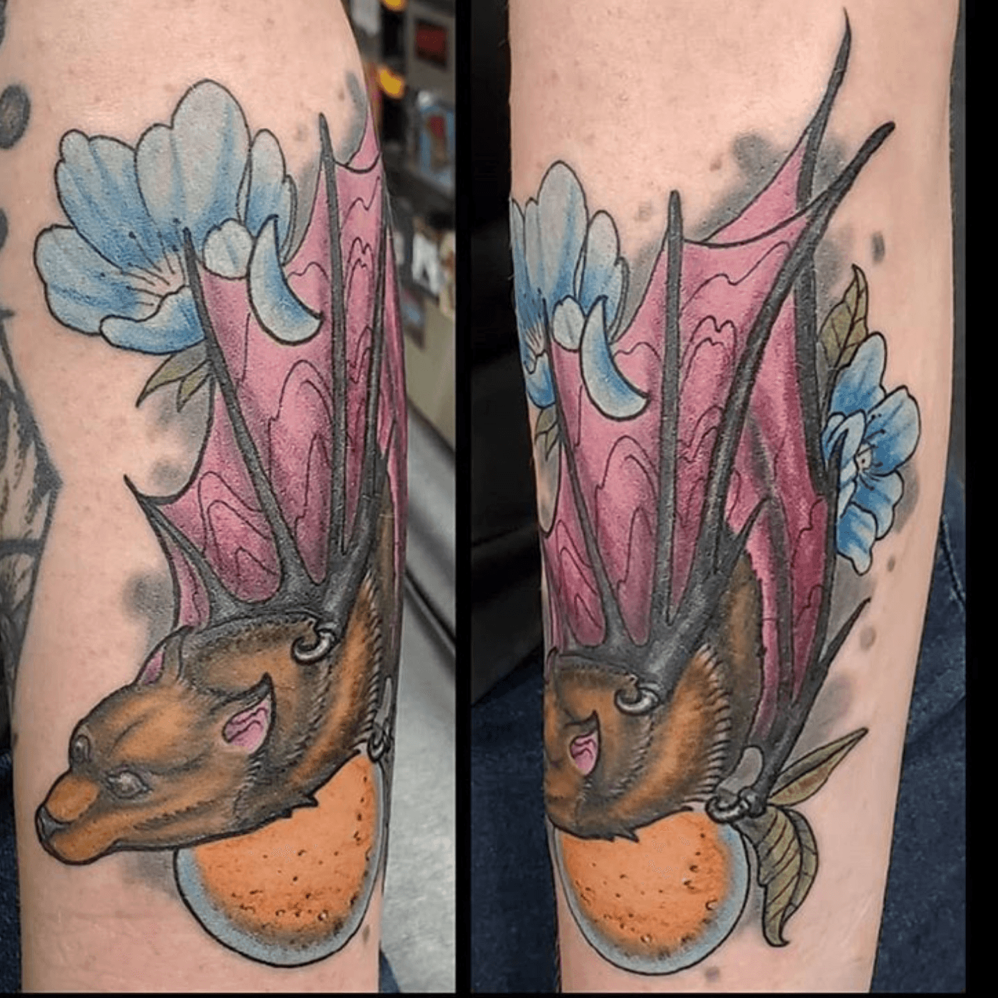 Bat Tattoo Symbolism  More I Share All of My Tattoos