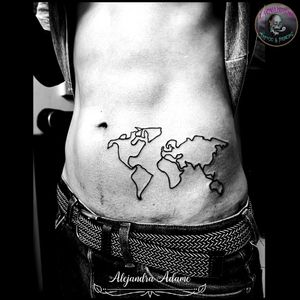 All around the world 🗺...❤️ 🌍💓🗺️❤️🌍💓🗺️❤️🌍💓#tattoo #tatuaje #tatouage #maptattoo #tatuajemapa #tatouagemappemonde #worldmap #mapamundo #tattoodo #tattoolover #tattoolovers #ferneyvoltaire #tattooferneyvoltaire