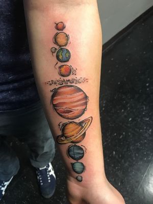 Sistema solar color