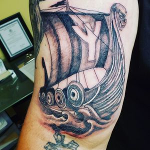 Tattoo by resurrection tattoo ink