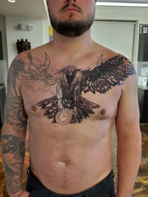 2nd session full chest coverup.