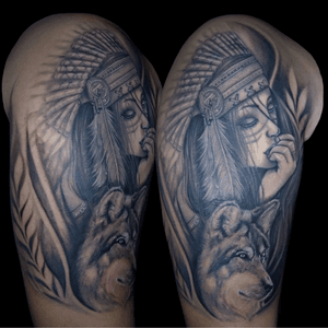 #alexcruztattoo .....#índios #wolf #wolfdog #wolves #dogsofinstagram #wolfs #nature #wolford #indio #india ##tattoo #tattoos #tattooartist #tattooed #tattooart #ink #inked #tattooing #tattooist #tattoolife #atibaia #ilhabela #vilamatilde #sp #brasiltattoo #blackingrey