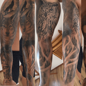 Email: aerodromhood95@gmail.com                          #tattoo #tattooideas #tattooinspiration #tattoos #tattooing  #tattoo #tattooartist #tattoorealistic #tattooinstagram #tattooart #tattooidea #blackandwhitetattoo #portraitart #realistic #owl #owltattoo #owltattoos #owllover #axys #axysfehu #sleevetattoo #tattoosleeve #tetoviranje #tetovaze #sleeve #wolftattoo #foresttattoo