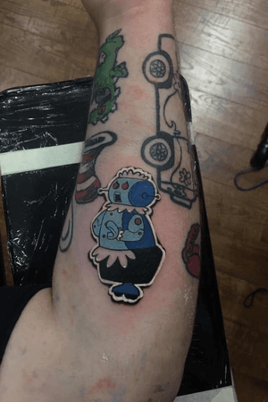 Jetsons maid sticker tattoo 