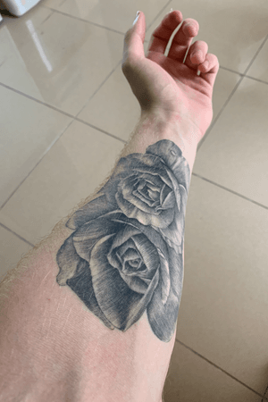 First Tattoo ☺️🦊 fait par : Ezer