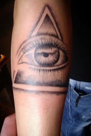 All seeing eye only liner used call me PLAYBOY TATTS 2102733012