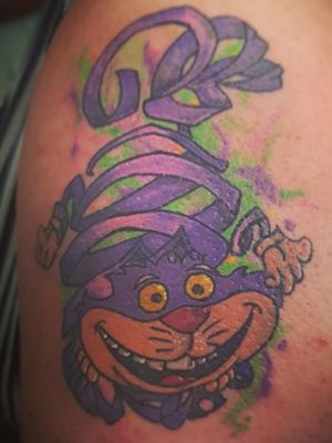 Sweet little cheshire cat. Fun colour piece to do 😎🙏