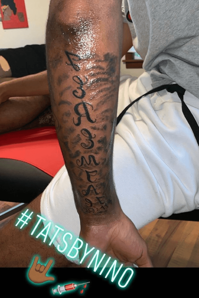 LeBron James 24 Tattoos  Their Meanings  Body Art Guru