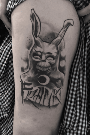 Dark portrait Frank rabbit