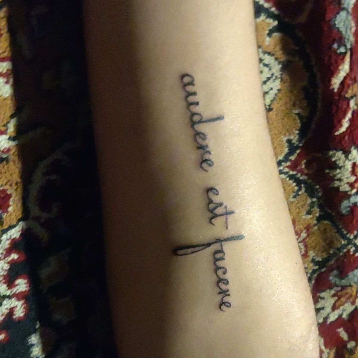 Tattoo uploaded by Aditya Ghosh • To dare is to do • Tattoodo