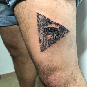 Behance eyeball tatoo