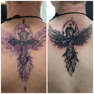 Coverup tattoo done ✅ yesterday hope you guys like it. For appointments -Message us directly on Facebook -Call now on +64 22 529 1500 -Email us on info@gargoyletattoos.co.nz -Click on the below link https://www.gargoyletattoos.co.nz/contact-us/ Web Address: https://www.gargoyletattoos.co.nz Instagram: https://instagram.com/gargoyletattoos Facebook: https://www.facebook.com/gargoyletattoostudio #tattooideas #tatts #tat #tattooparlour #tattooparlourauckland #tattooshop #tattooshopauckland #aucklandcentral #auckland #aucklandtattoo #tattooauckland #tattooartistauckland #tattoos #tattoo #tattooartist #gargoyletattoostudio #tattoomachine #tattoolovers #tattoostyle #NZtattoo #rose #rosetattoo #artist #nz #phoenixtattoo #wings #coveruptattoo #instagram #newzealand #instamag