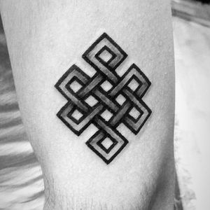 Tattoo uploaded by David Olson • Endless knot of Karma by Shaun Dubin ...