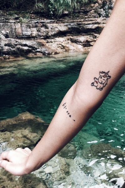 #cytwombly #expression #unicorn #unicorntattoo #smalltattoo #tinytattoo #stattoo #abstracttattoo #AbstractTattoos #masterpiece #art #quotes #lettering #letteringtattoo #phrases #summer #estate #bishop #bishoprotary #inkspiration #ink #inklover #stattoo #minimal #minimaltattoos