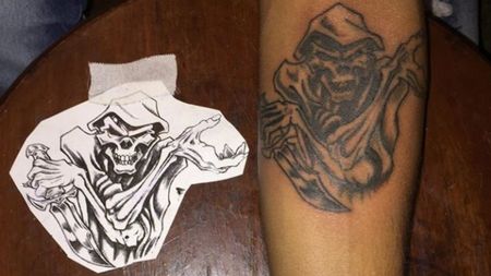 Flash tattoo