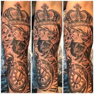 Great King & Queen Crown Tattoo – Tattoo for a week