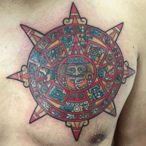 Sol azteca, calendario azteca, piedra solar