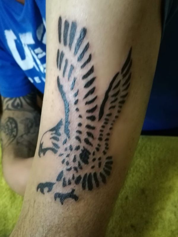 Tattoo from red dragon tattoo palour