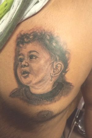 Baby portrait Tattoo