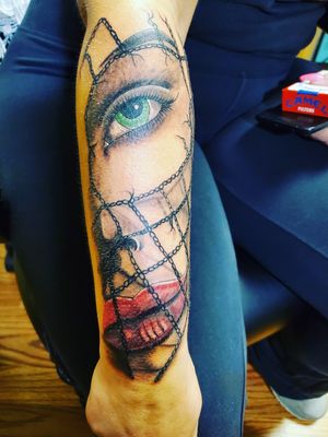 Tattoo by resurrection tattoo ink