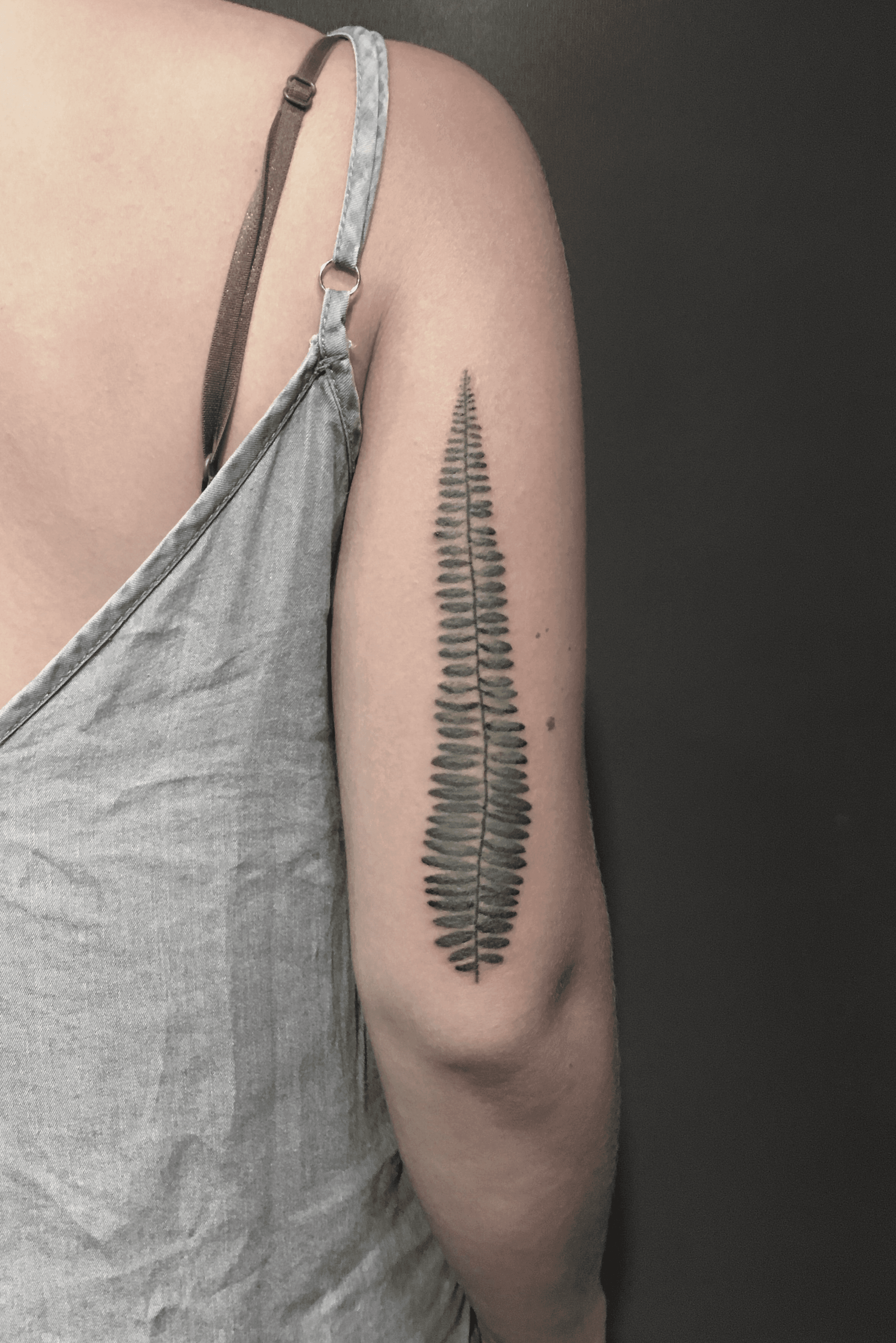 silver fern NZ tattoo