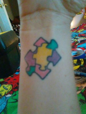 Autism tattoo for my Nephew Otto