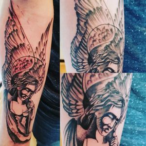 Fallen Angel Stylised Tattoo#Angel #FallenAngel #AngelTattoo #FallenAngelTattoo 