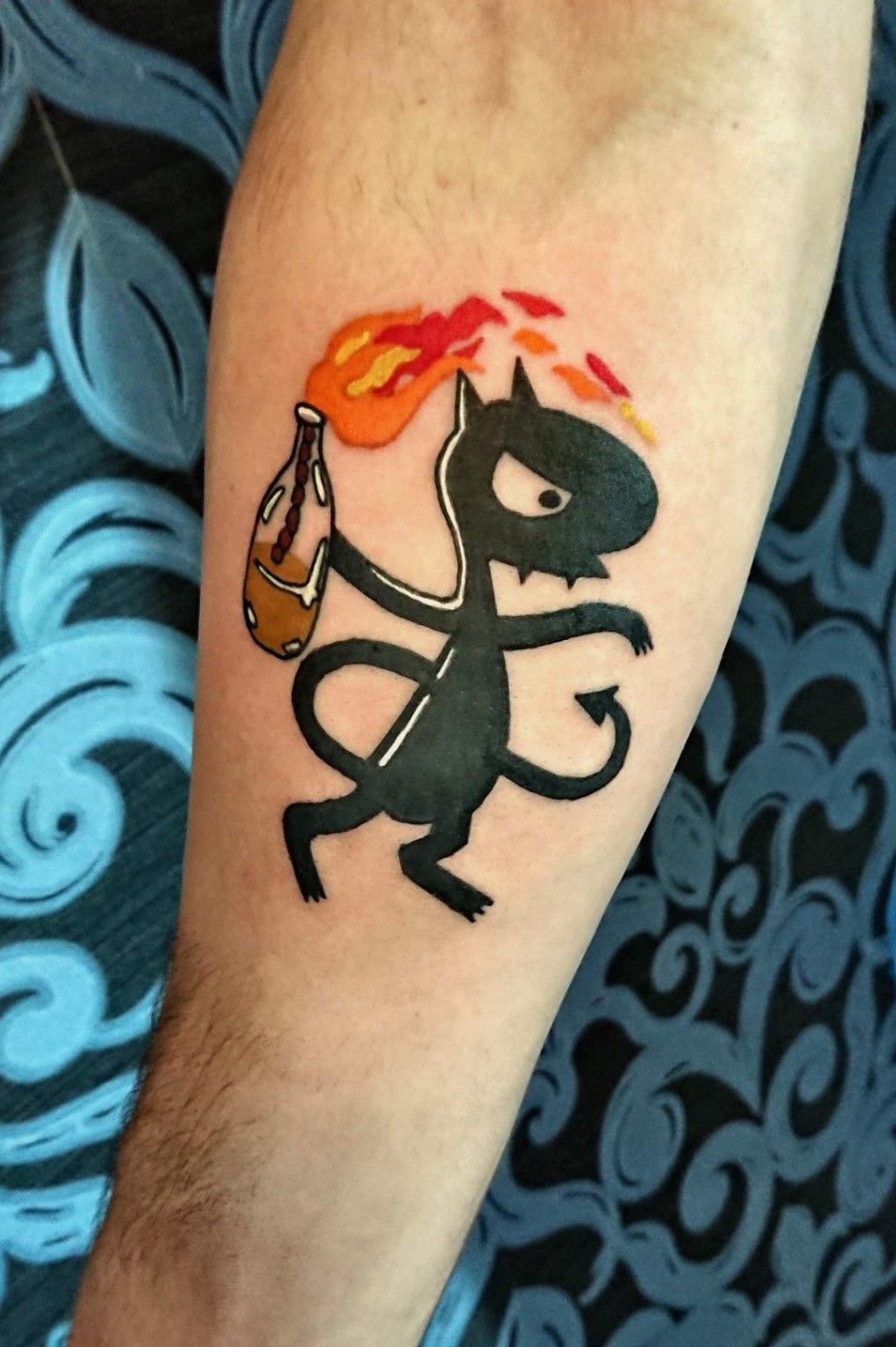 Matt Falconer Tattoo  Got to do this Luci from Disenchantment tattoo for  Georgina Today Thanks heaps Glad you like the floaties  Facebook