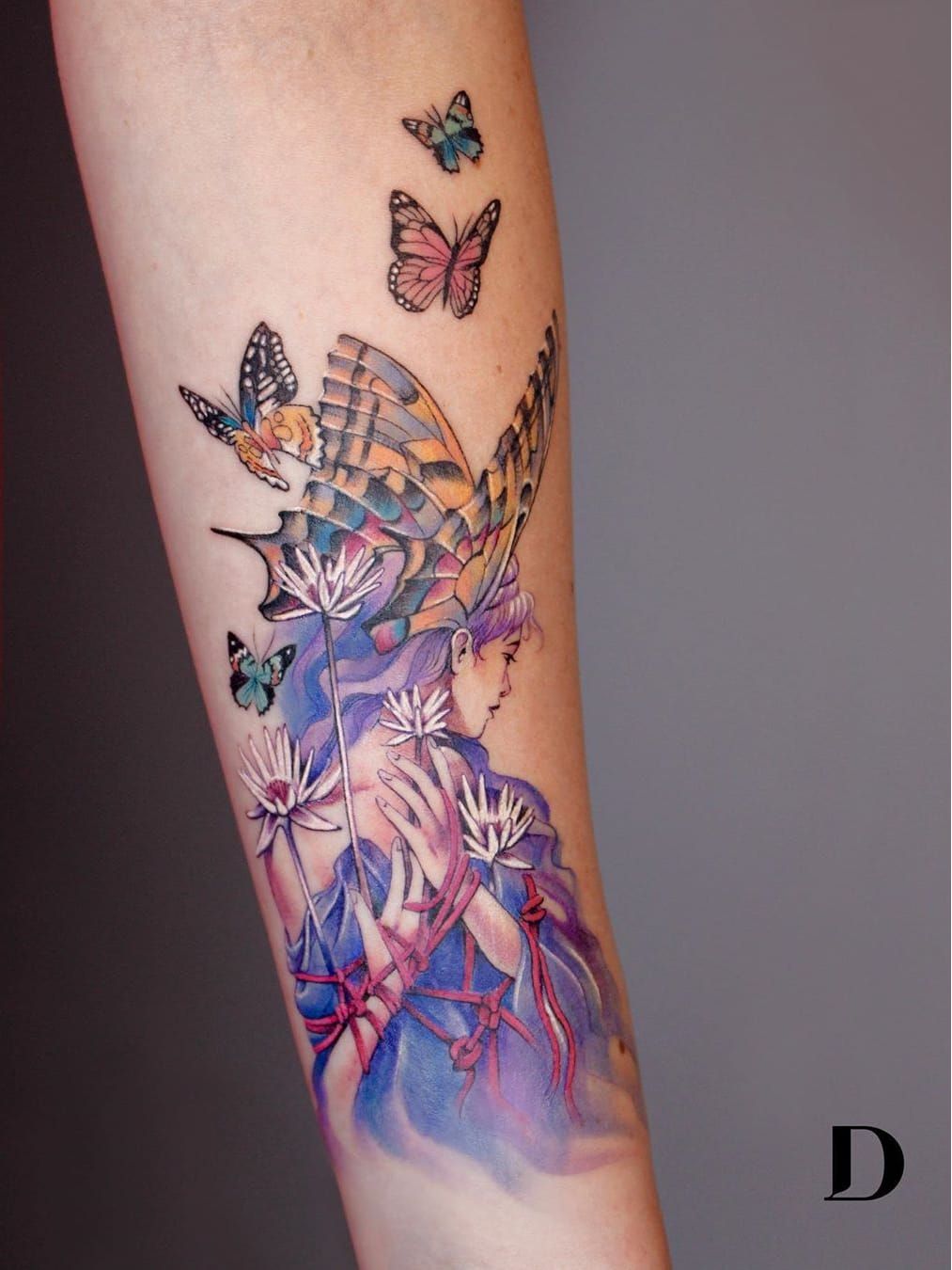 120 Amazing Butterfly Tattoo Designs  Art and Design