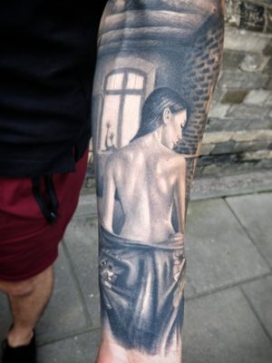 sugyjusi/healed #blackngrey #blackngreytattoo #tattoo #tattoovilnius #armtattoo #womantattoo 