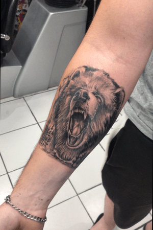 Bear tatto 