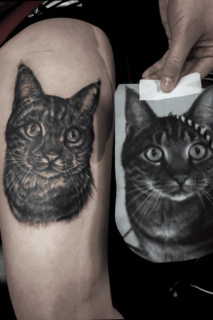 Tattoo by JP Tattoo Art & Style - Burning Bullet Tattoo