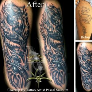 Expert cover up tattoos custom tattoo designs 9n request only by tattoo artist Pascal salloum 