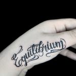 #lettering #equilibrium 