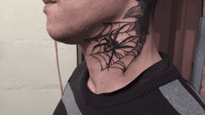 -🕷🕸 #tattoo #tattooart #tattoodesing #black #tatuaje #diseñotatuaje #dotwork #blacktattoo #spider #spidertattoo 