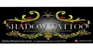 Shadow tattoo for more info contact us at Instagram account:shadowtatt2 Byblos mastita main street By professional tattoo artist Pascal salloum 