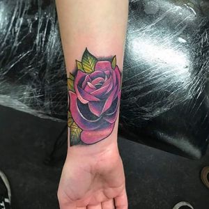 Neo traditional rose