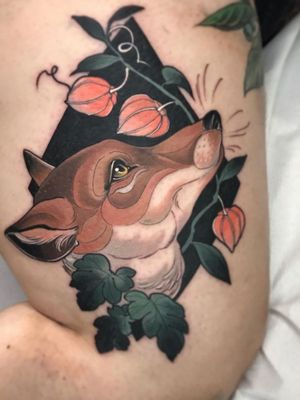 My foxy by @jessica_penfold at Legacy Ink, Haverhill UK. 