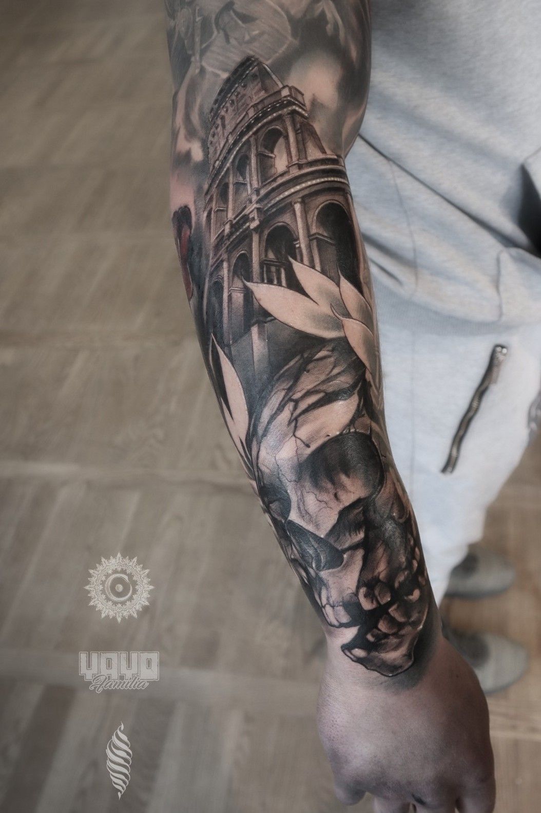 colosseum tattoo flash