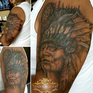 Cover up expert Indian warchief 