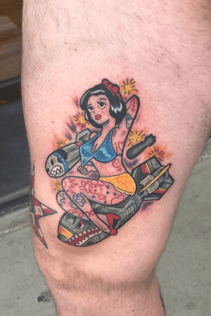 Snow white pinup done on Dan 