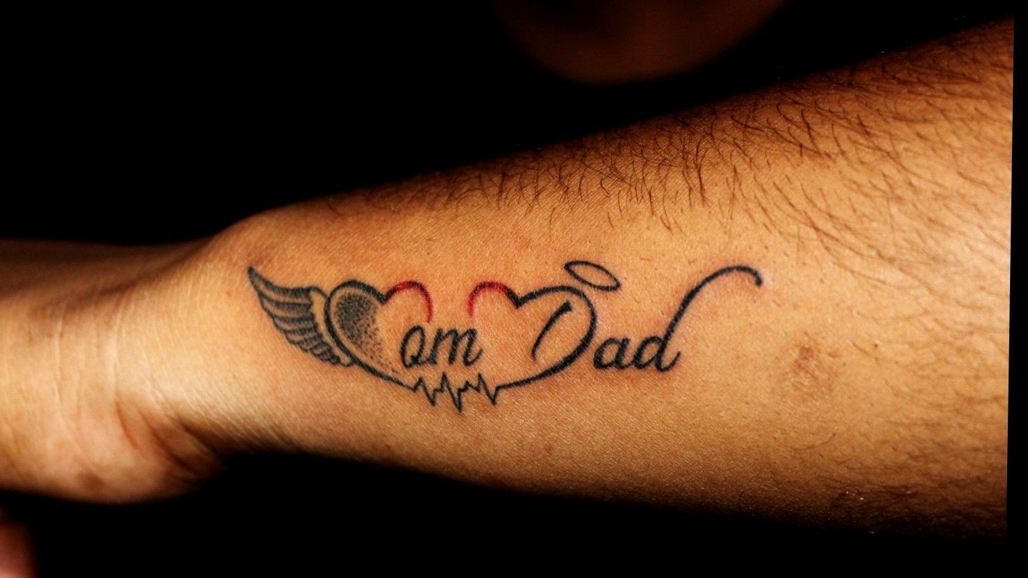 Tattoo uploaded by Shabbir • Mom dad tattoo at OUCH. For bookings call at  7382521886, 9848597806 • Tattoodo
