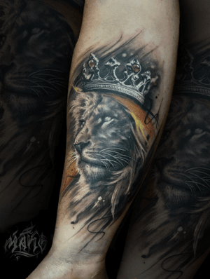 Lion king tattoo