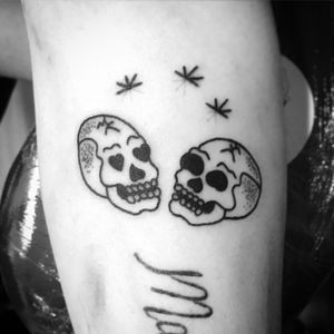 Ignorant skulls #ignorantstyle #skulltattoo #blackwork 