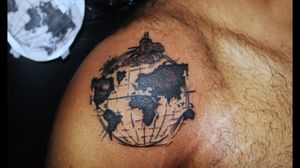 Wanderlust-  traveltattoo at OUCH.                                                                   For bookings call at 7382521886, 9848597806